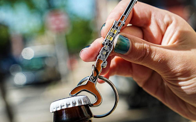 New The Mandalorian Mando's Amban Sniper Rifle Bottle Opener Keychain available!