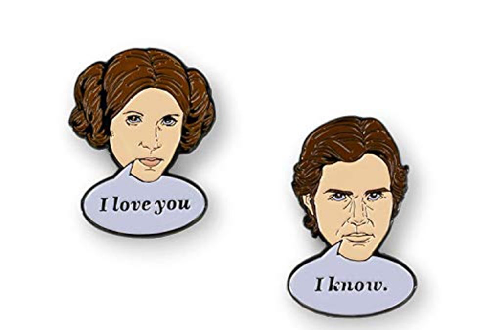 New Star Wars Han Solo & Princess Leia Collector Pins Set available now!