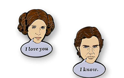 New Star Wars Han Solo & Princess Leia Collector Pins Set available now!