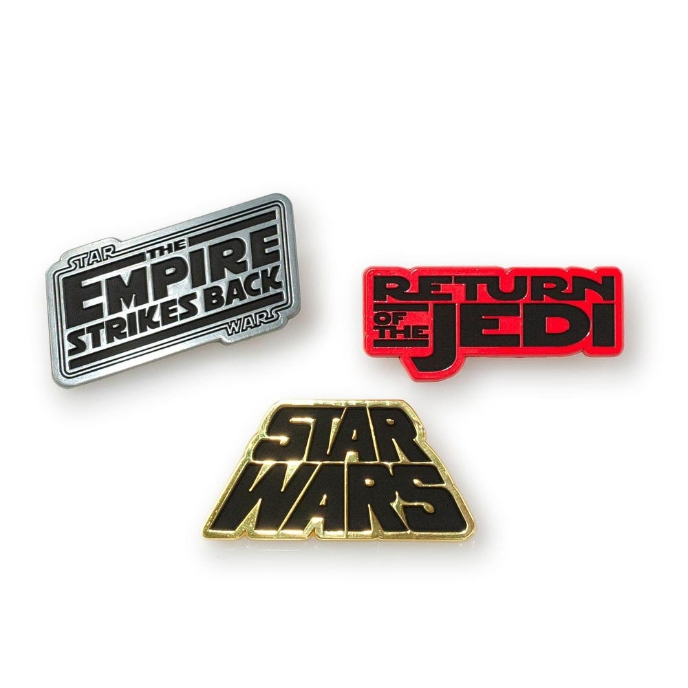 SW Episodes 4-6 Movie Posters Enamel Collector Pin 3-Pack 2
