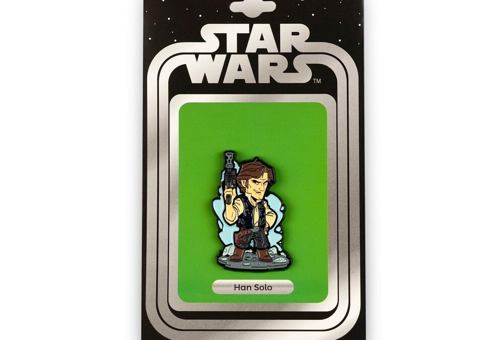 New Star Wars Han Solo Art Design Pin available now!