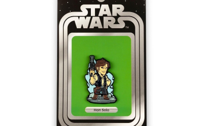 New Star Wars Han Solo Art Design Pin available now!