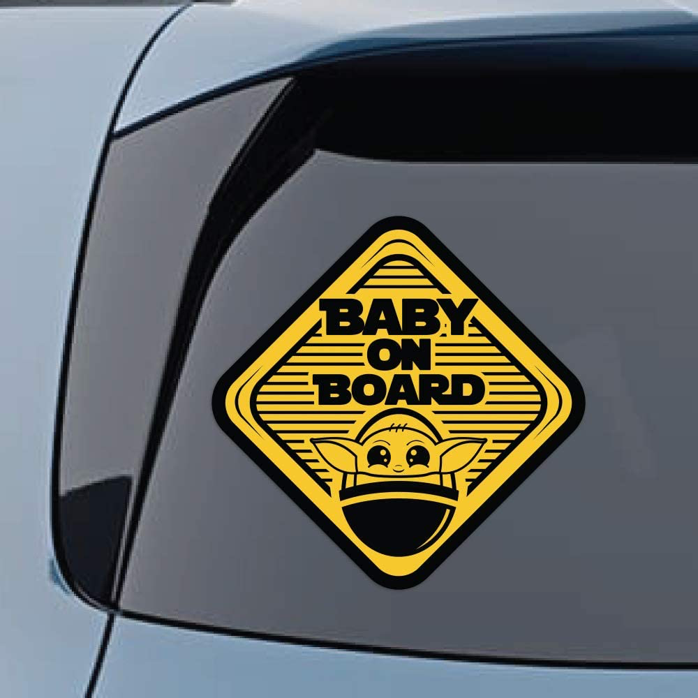 TM Baby On Board Large Vinyl Decal Stickers 2-Pack 3