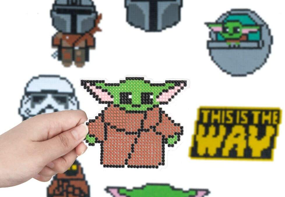 New The Mandalorian Diamond Painting Stickers Set available now!