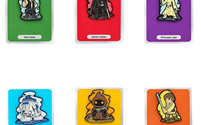 New Star Wars Art Design Enamel Character Collector Pin Set available!