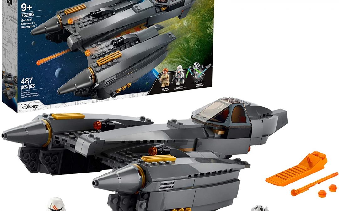 New Revenge of the Sith General Grievous’s Starfighter Lego Set available!