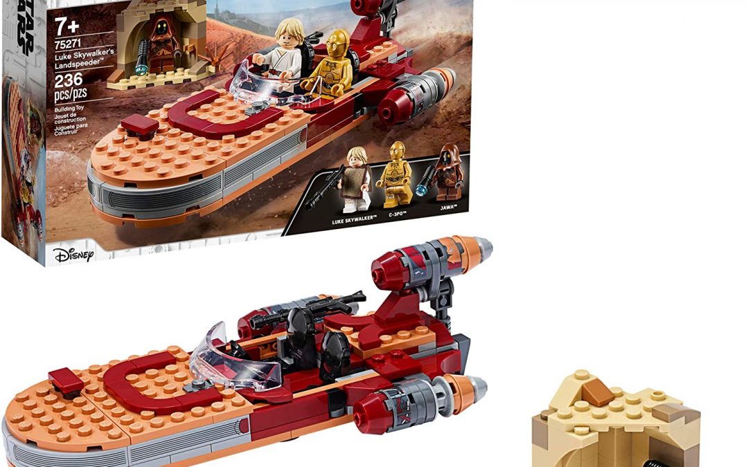 New A New Hope Luke Skywalker’s Landspeeder Lego Set available!