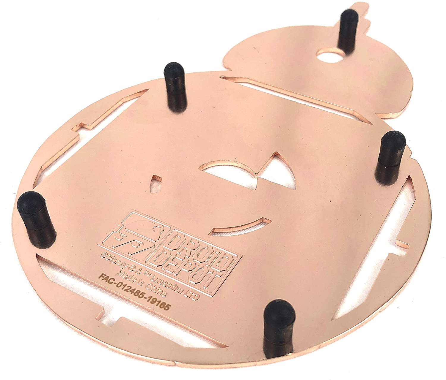 New Galaxy's Edge BB8 Copper Metal Trivet Hot Plate Holder available