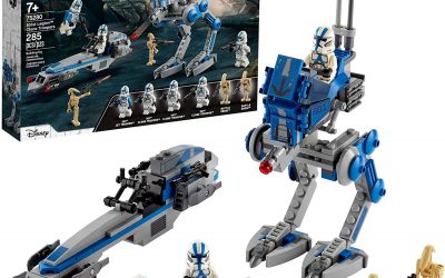 New Clone Wars 501st Legion Clone Troopers Lego Set available now!