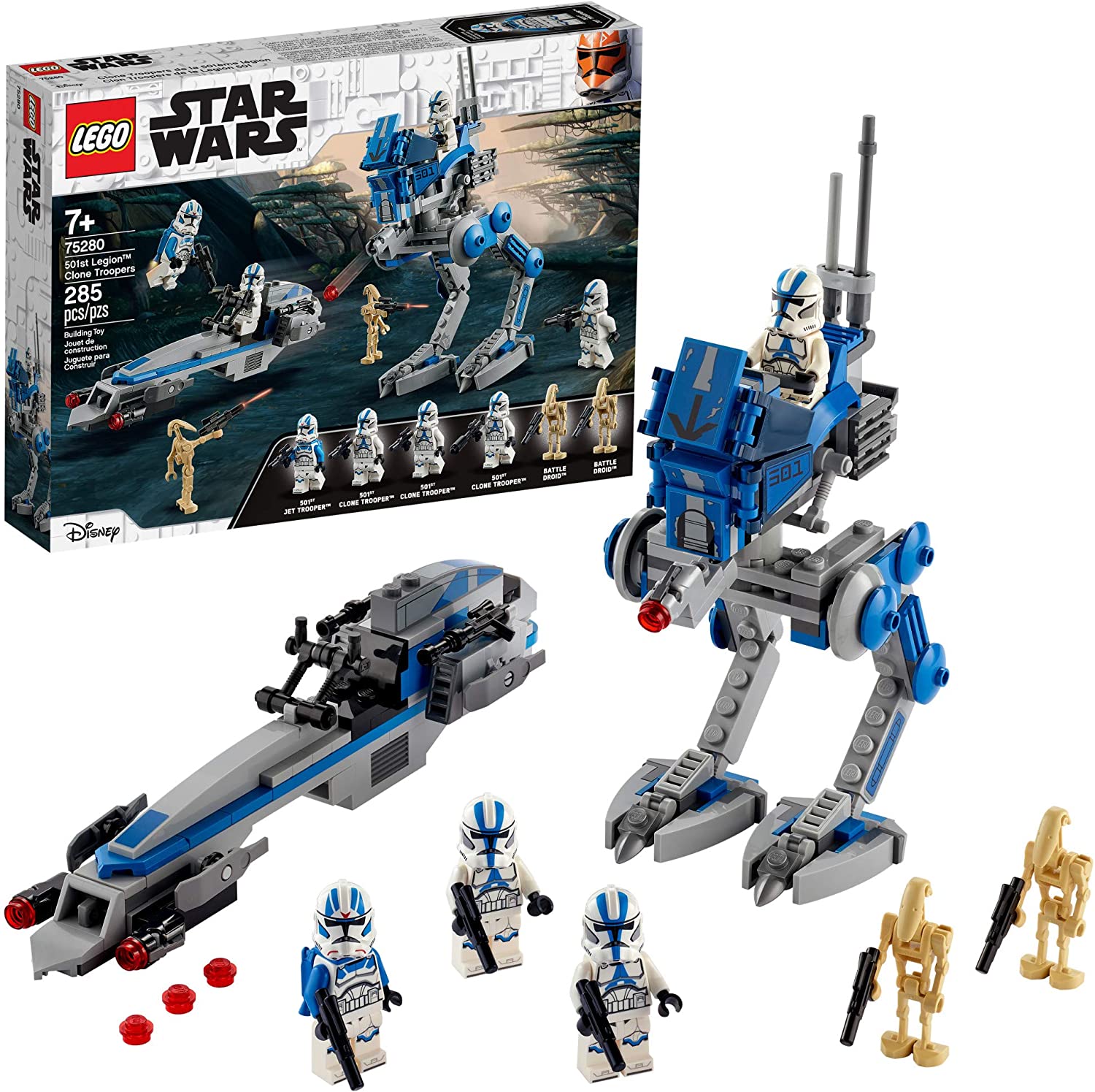 New Clone Wars 501st Legion Clone Troopers Lego Set available now