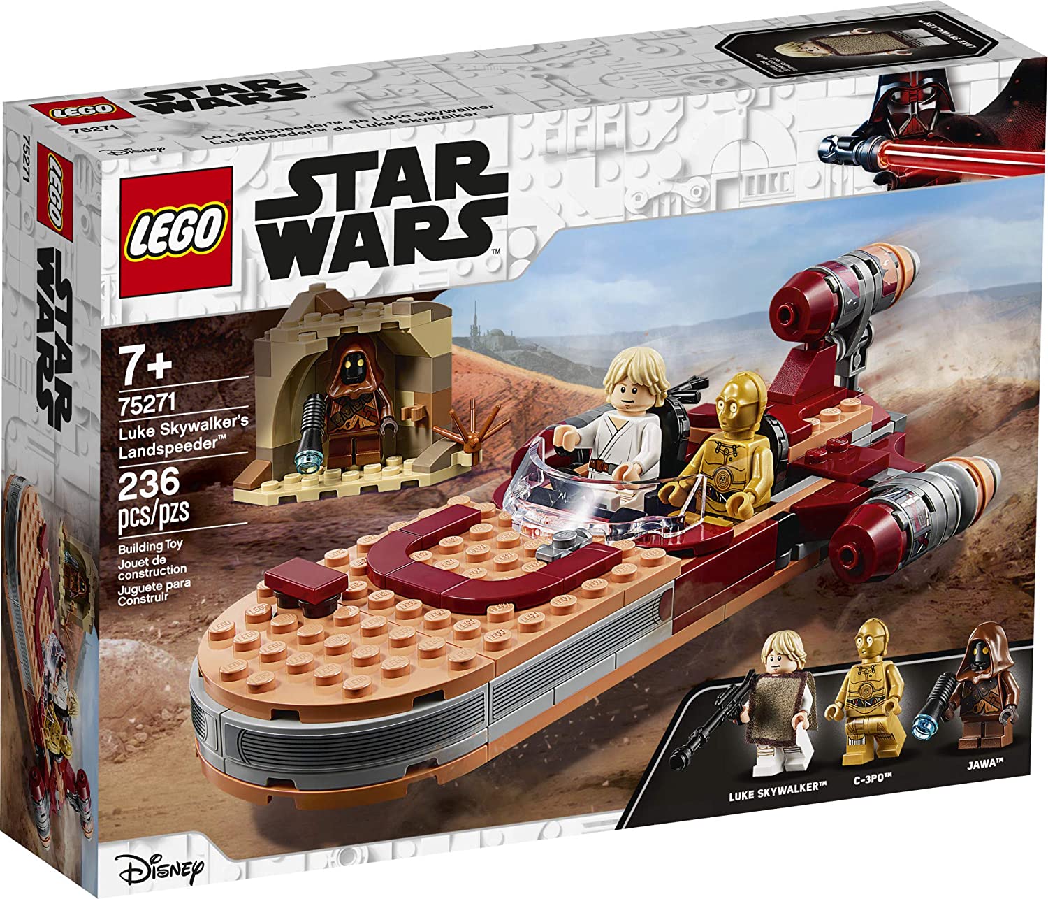 ANH Luke Skywalker’s Landspeeder Lego Set 1