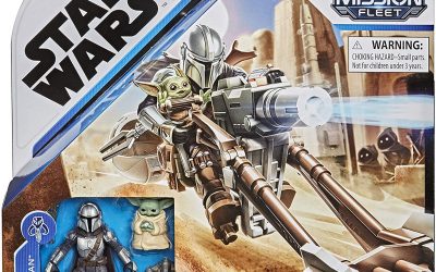 New The Mandalorian Mission Fleet Speeder Bike Set available!