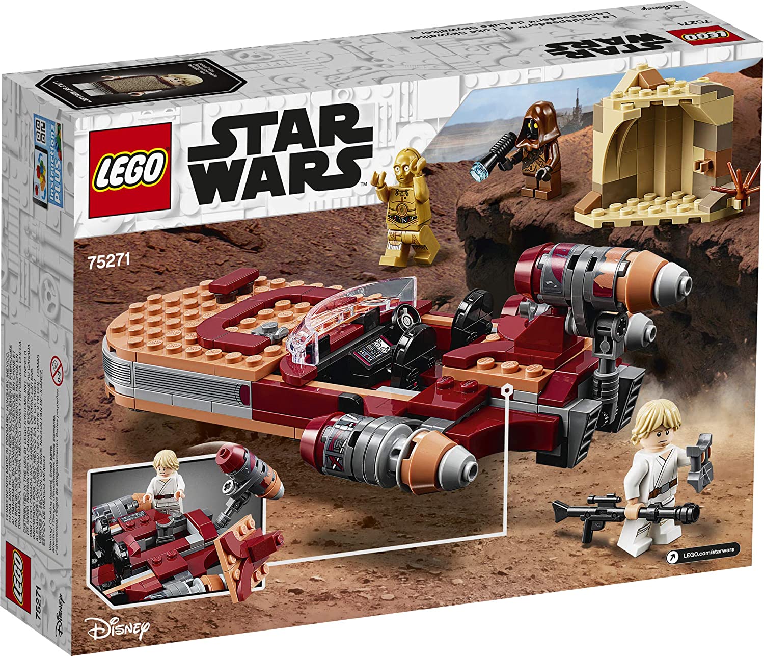 ANH Luke Skywalker’s Landspeeder Lego Set 2