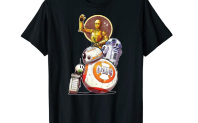 New Rise of Skywalker Droids Collage T-Shirt available now!