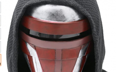 New Star Wars Darth Revan Cosplay Deluxe Halloween Mask available!