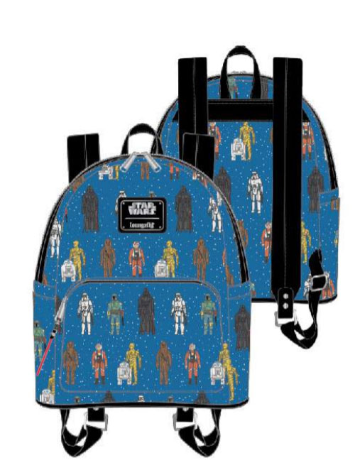 New Star Wars Action Figure Mini Backpack available for pre-order!