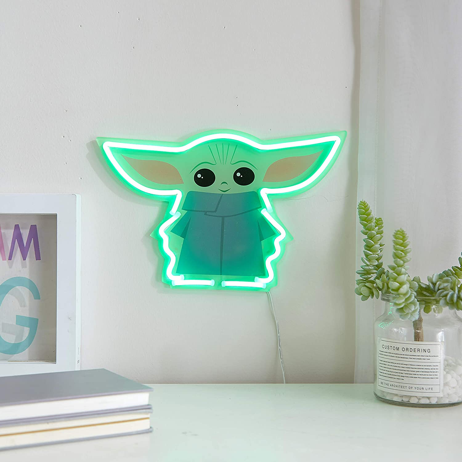 TM The Child LED Neon Figural Wall Art 2