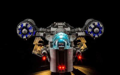 New The Mandalorian The Razor Crest LED Lighting Lego Set available!