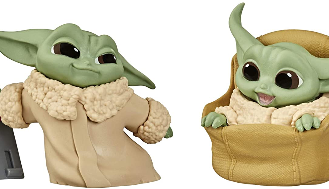 New The Mandalorian The Child 2.2" (Speeder Ride and Touching Buttons) Figure 2-Pack available!