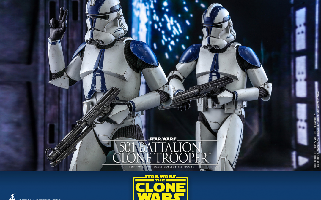 New 501st Battalion Clone Trooper 1/6th Scale Figure available for pre-order!