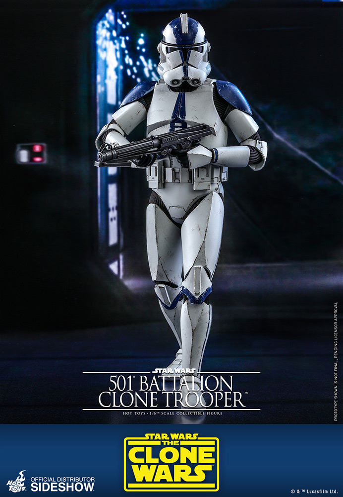 SWTCW 501st Battalion Clone Trooper 1/6th Scale Figure 4