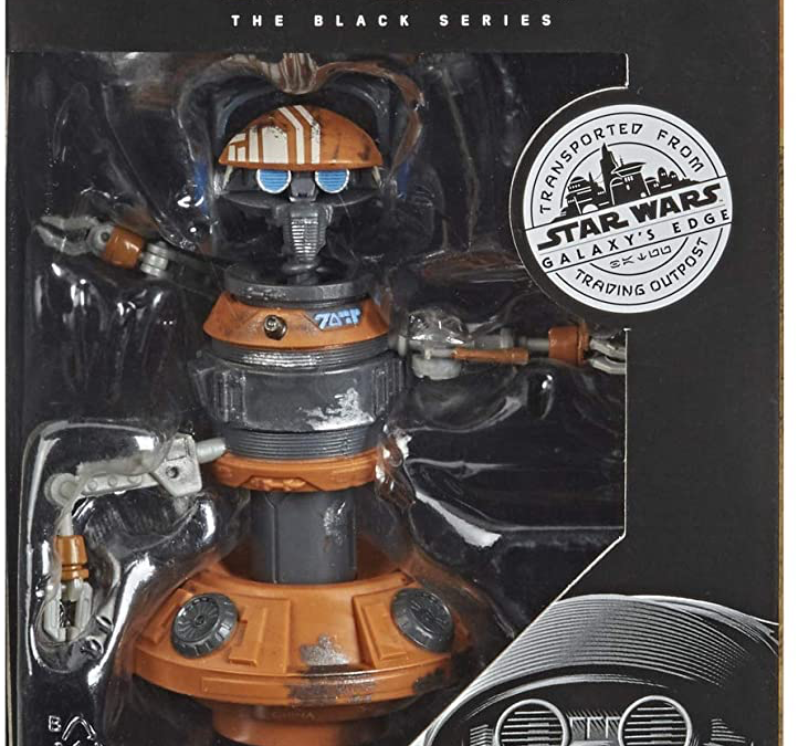 New Galaxy's Edge DJ R-3X Black Series Figure available now!