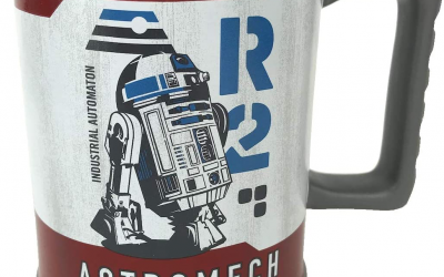 New Galaxy's Edge R2-D2 Astromech Droid Oil Coffee Mug available!