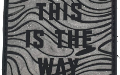 New The Mandalorian "This Is The Way" Beskar Mythosaur Patch available!