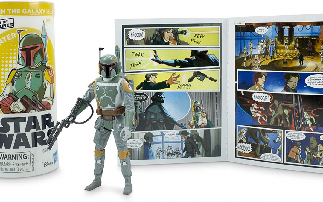 New Galaxy of Adventures Boba Fett Figure and Mini Comic Set available!