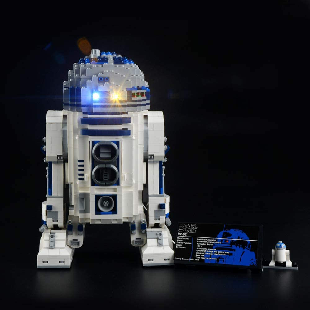 SW R2-D2 Led Lightailing Lego Set 1