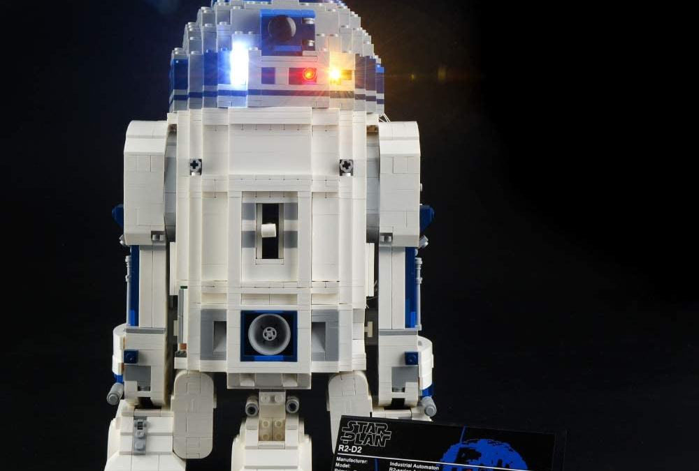 New Star Wars R2-D2 Led Lightailing Lego Set available now!