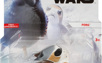 New Last Jedi Porg Hot Wheels Character Car available now!