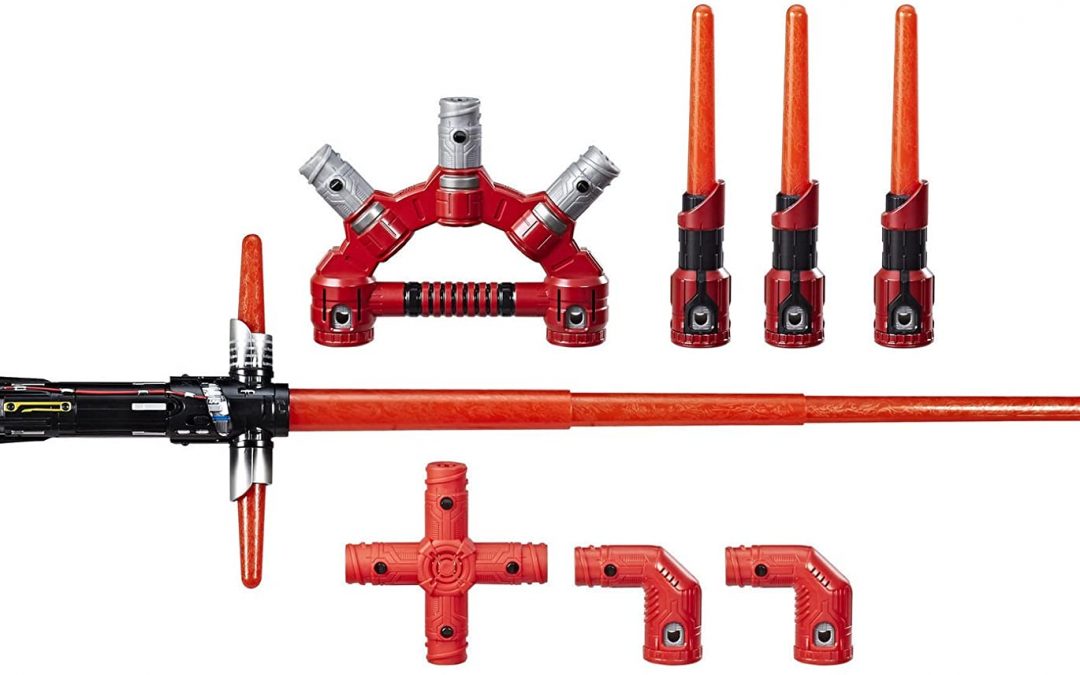 New Last Jedi Kylo Ren Bladebuilders Electronic Lightsaber Set available!