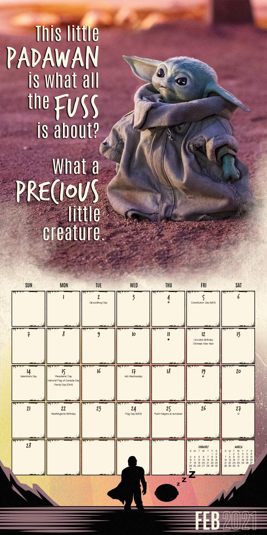 TM The Child 2021 Wall Calendar 4