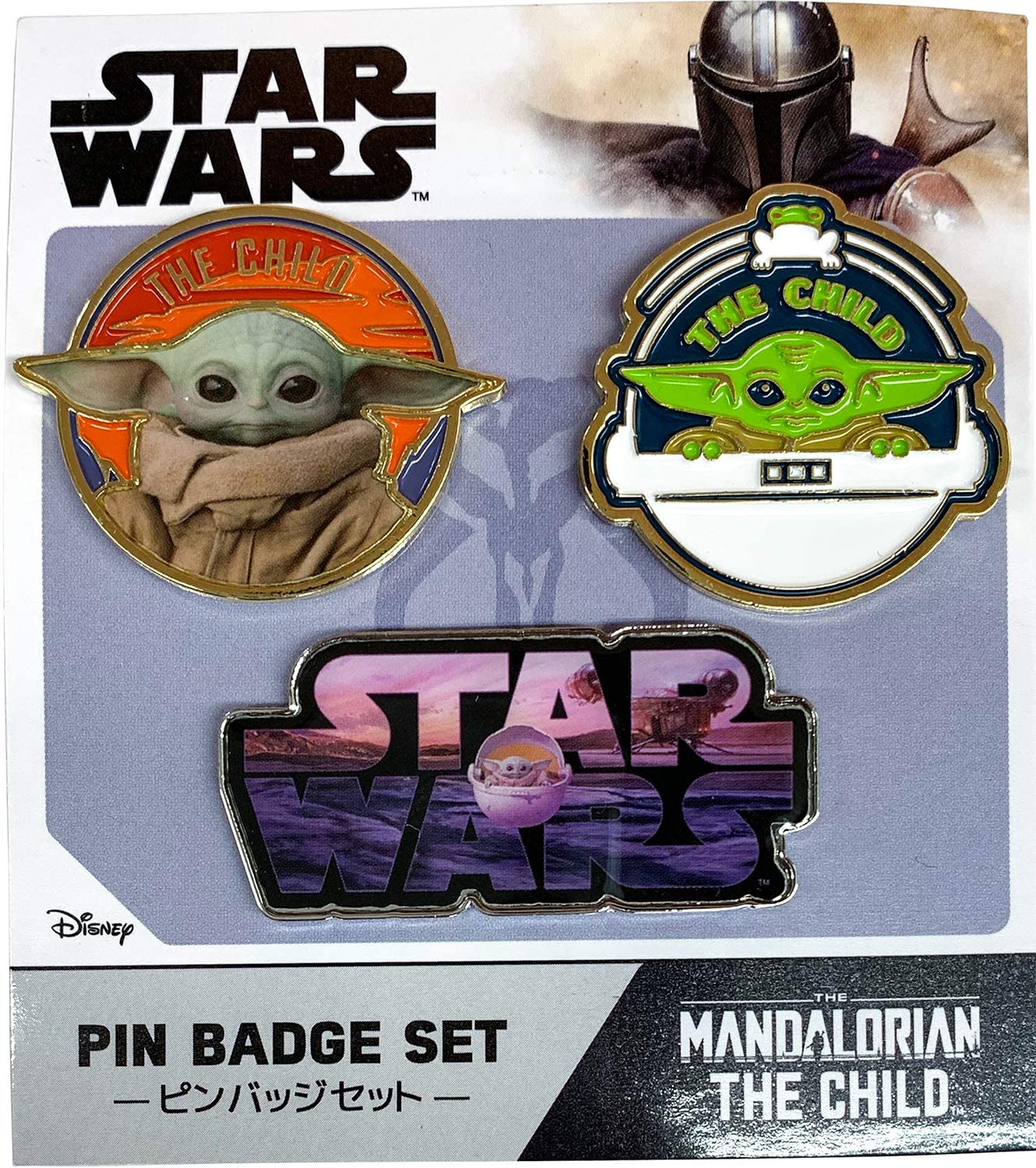 TM The Child Pin Badge Set 1