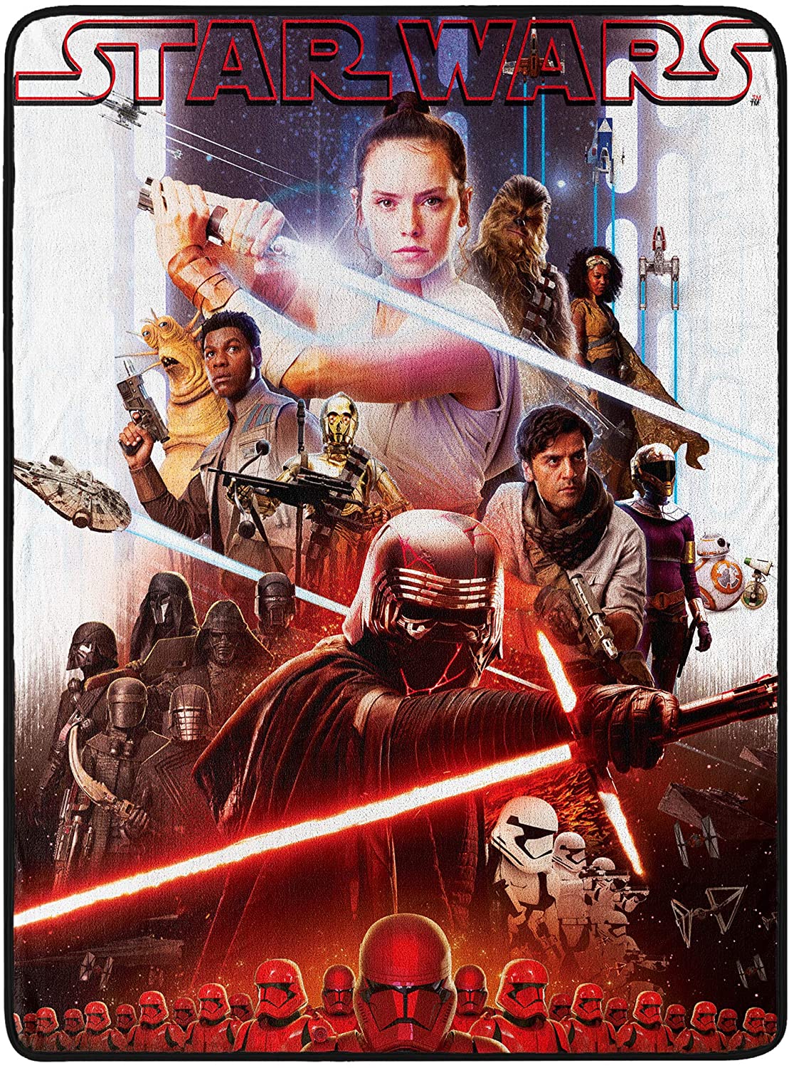 TROS Micro Raschel Throw Blanket 1