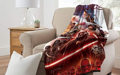 New Rise of Skywalker Micro Raschel Throw Blanket available now!