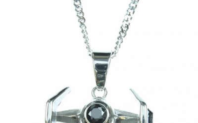 New Galaxy's Edge TIE Fighter Stainless Steel Necklace available now!
