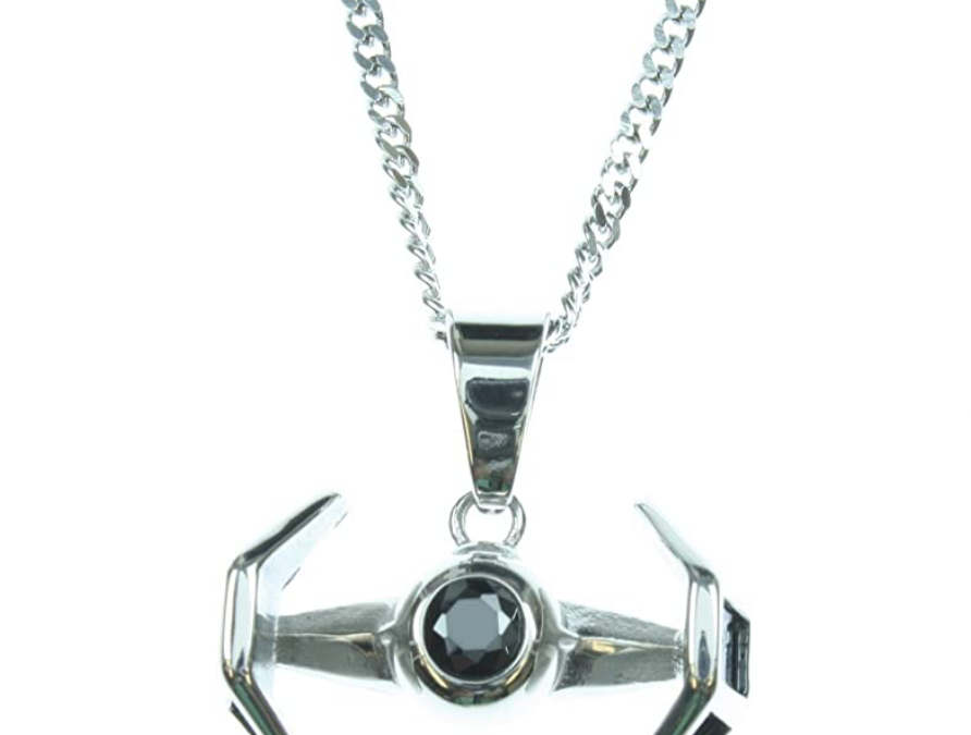 New Galaxy's Edge TIE Fighter Stainless Steel Necklace available now!