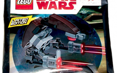 New Star Wars Destroyer Droid (Droideka) Polybag Lego Set available!