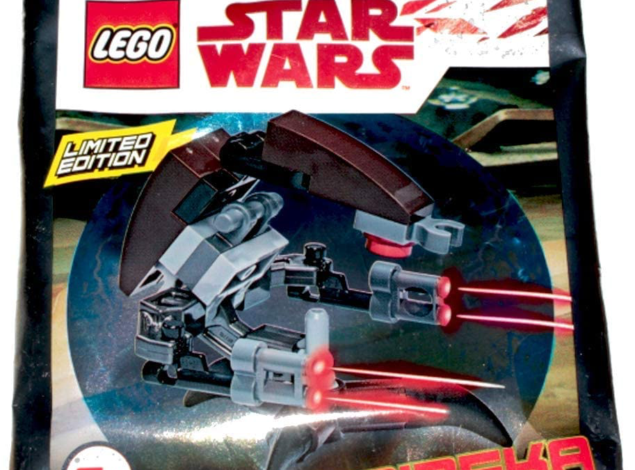 New Star Wars Destroyer Droid (Droideka) Polybag Lego Set available!