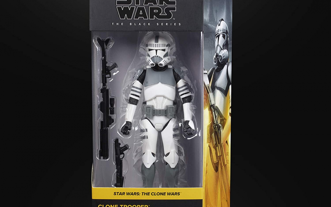 New The Clone Wars Clone Trooper (Kamino) Black Series Figure available for pre-order!