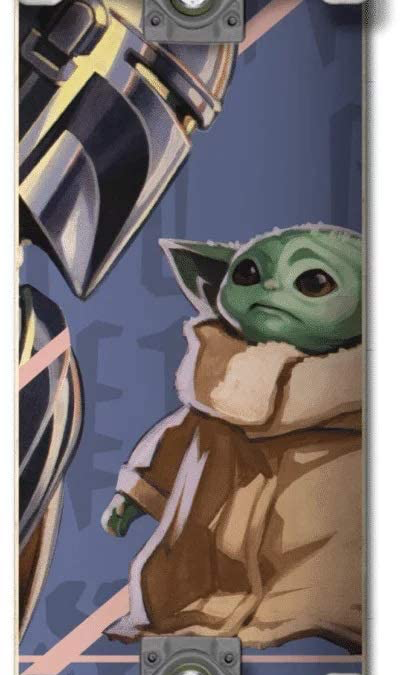 New The Mandalorian Mando and The Child Element Skateboard available now!