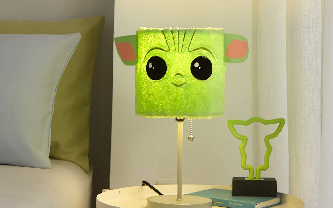 New The Mandalorian The Child Plush Shade Table Lamp available!