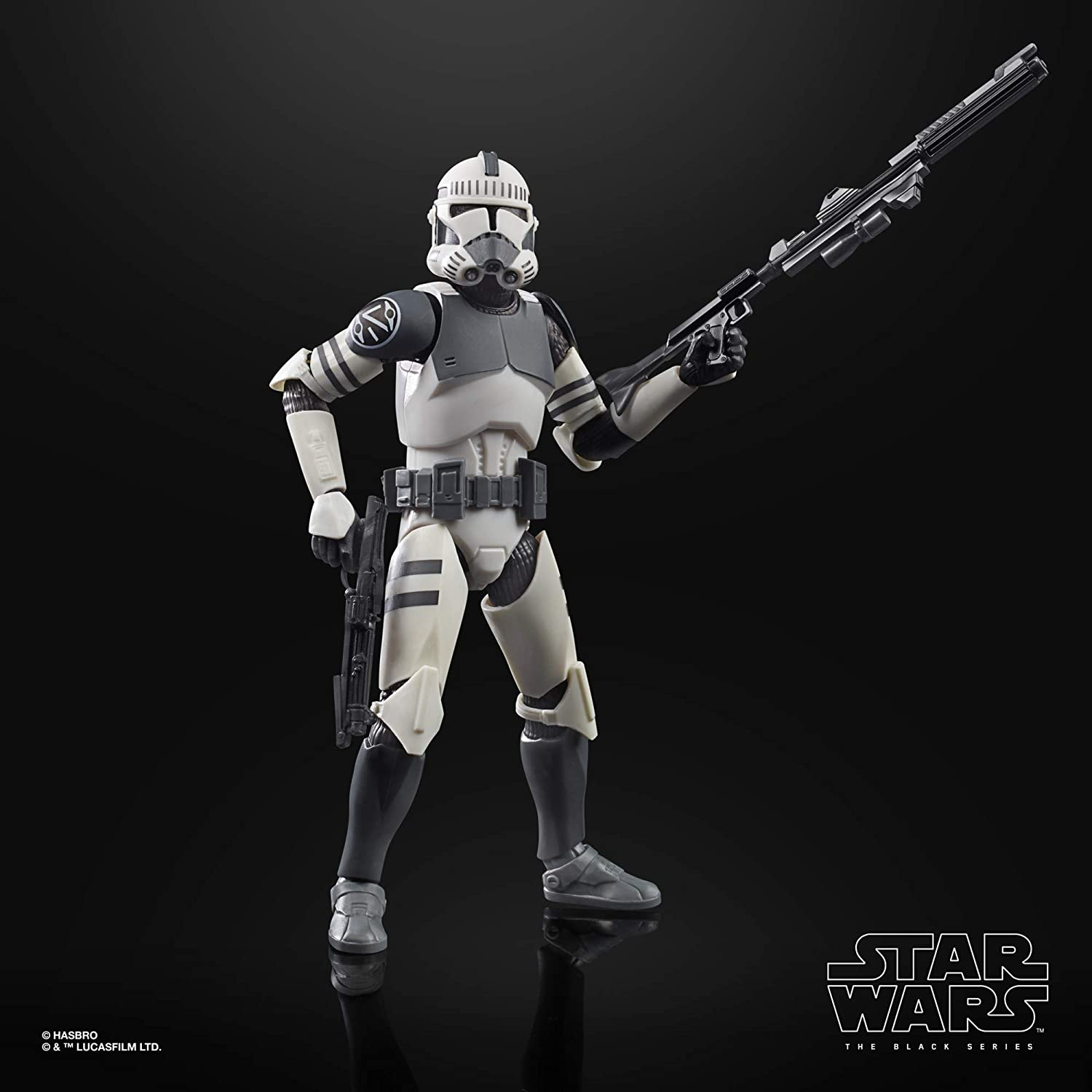 SWTCW Clone Trooper (Kamino) Black Series Figure 4