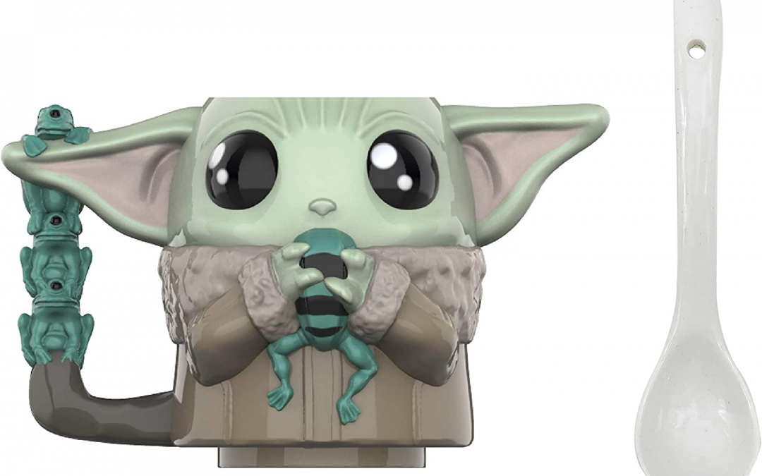 New The Child 3D Character Sculpted Ceramic Coffee Mug (with Spoon) available!