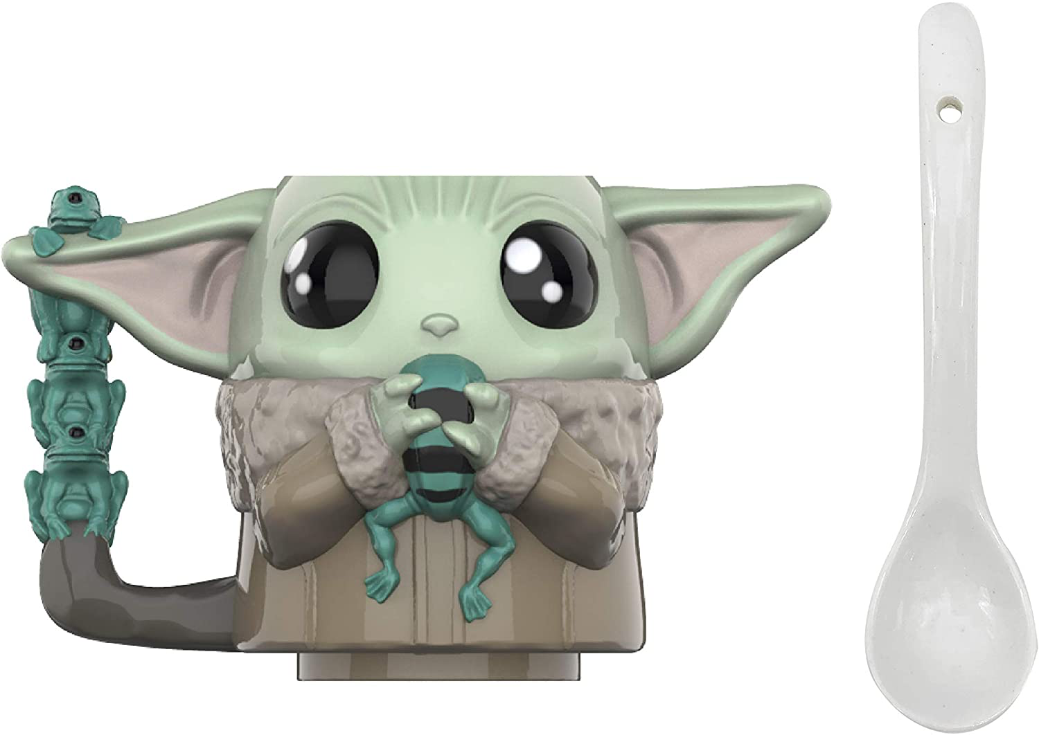 TM The Child 3D Character Sculpted Ceramic Coffee Mug 1