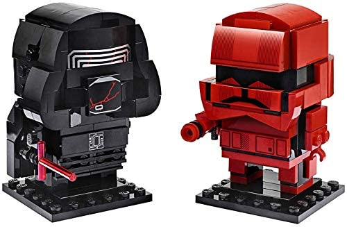 New Rise of Skywalker Kylo Ren & Sith Trooper BrickHeadz Lego Set available!