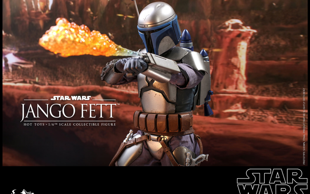 New Attack of the Clones Jango Fett 1/6th Scale Figure available for pre-order!