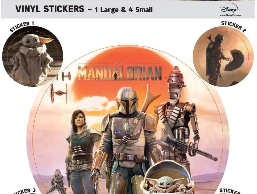 New The Mandalorian Legacy Vinyl Sticker Pack available now!